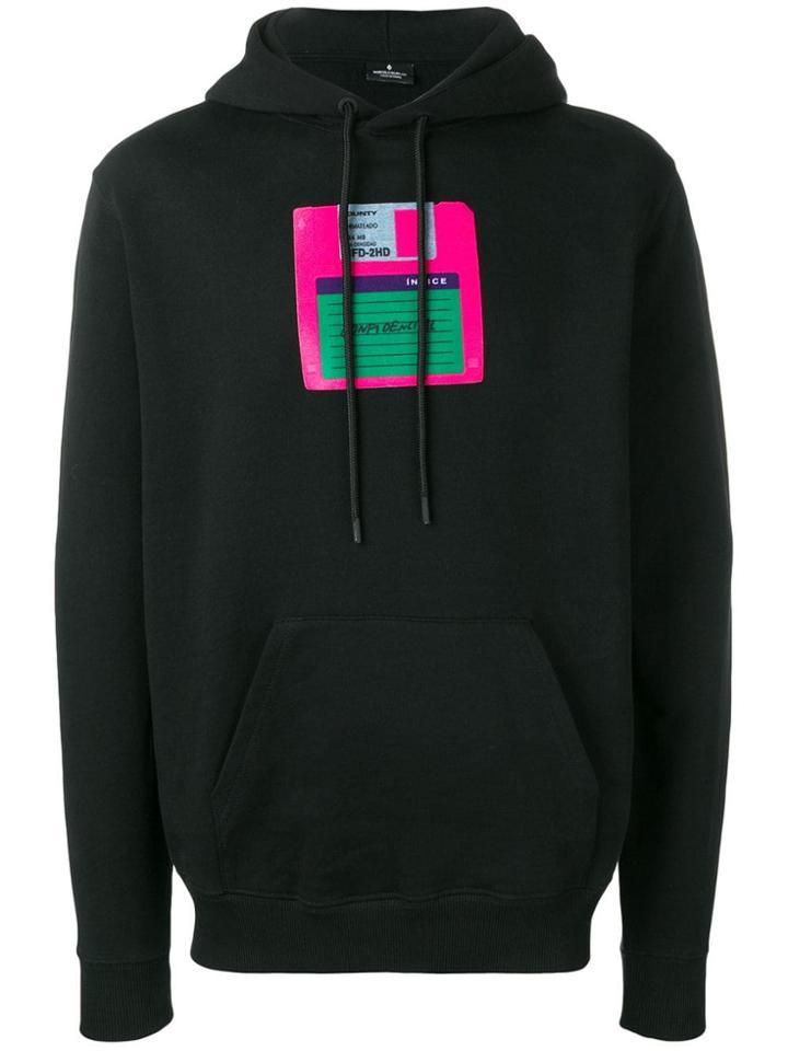 Marcelo Burlon County Of Milan Floppy Disk Hoodie - Black