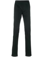 Incotex Checked Capri Trousers - Grey