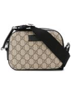 Gucci - Gg Supreme Shoulder Bag - Men - Leather/polyurethane - One Size, Nude/neutrals, Leather/polyurethane