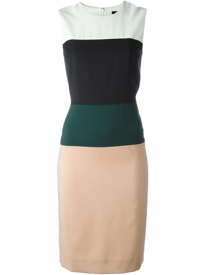 Paul Smith Black Label Color Block Dress
