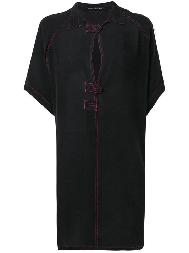 Balenciaga Vintage 2000's Shift Blouse - Black