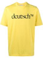 John Lawrence Sullivan Deutsch T-shirt - Yellow & Orange