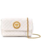 Versace Medusa Head Motif Crossbody Bag - White