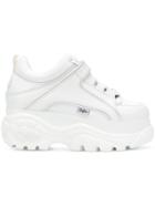 Buffalo Platform Sole Sneakers - White