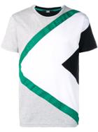 Karl Lagerfeld Branded Grosgrain T-shirt - Grey
