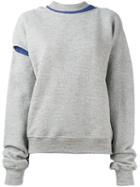 Y / Project Crew Neck Sweatshirt, Women's, Size: Xs, Grey, Cotton
