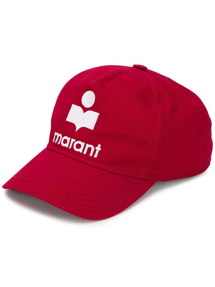 Isabel Marant Tyron Baseball Cap - Red