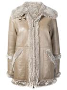 Manzoni 24 Shearling Jacket - Neutrals