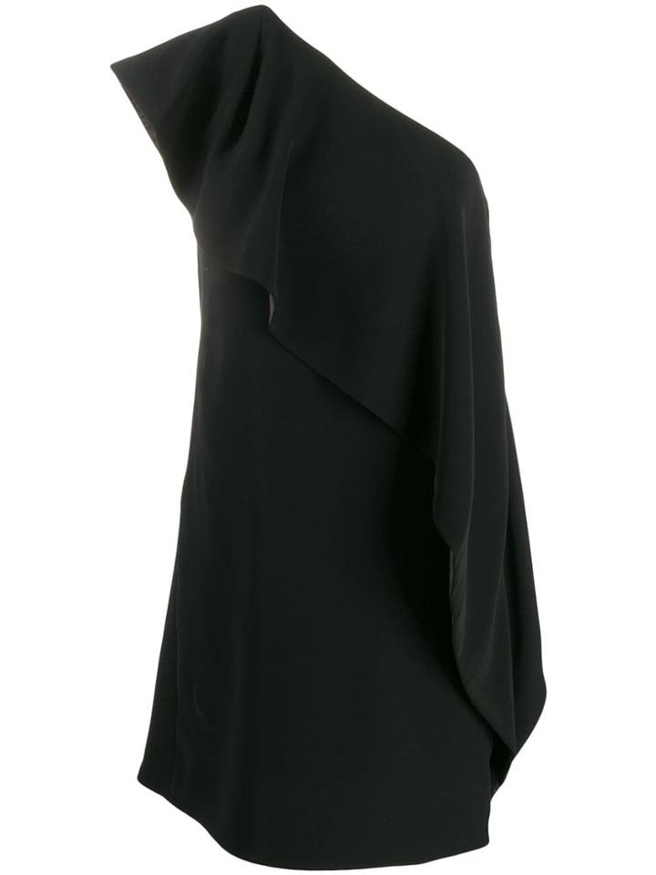 Emporio Armani One-shoulder Mini Dress - Black
