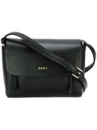 Dkny Mini Flap Crossbody Bag, Women's, Black