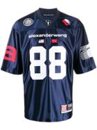 Alexander Wang 88 Print T-shirt - Blue