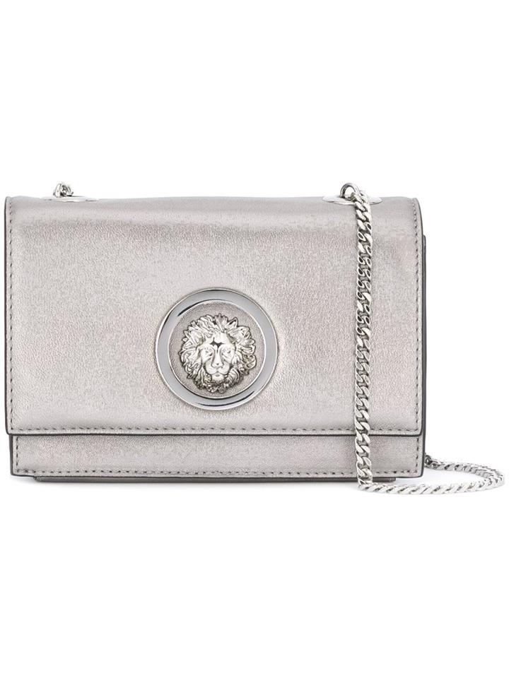 Versus Lion Head Shoulder Bag, Women's, Grey