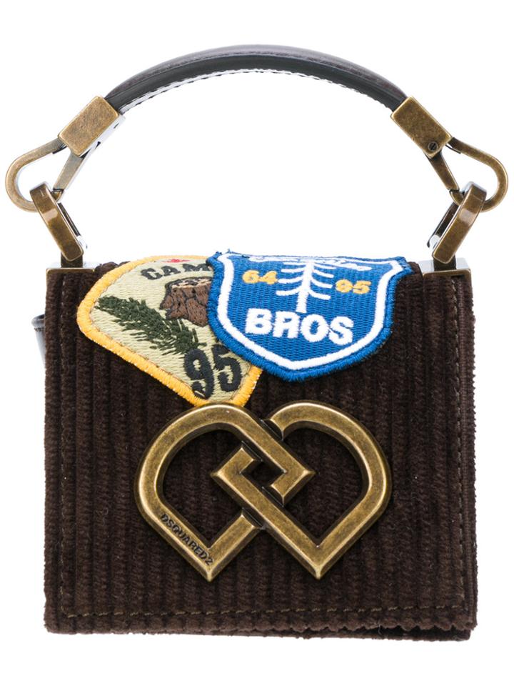 Dsquared2 Mini Dd Bag - Brown