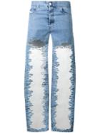Diesel - Distressed Jeans - Women - Cotton/nylon - 28, Blue, Cotton/nylon