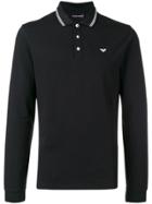 Emporio Armani Polo Sweatshirt - Black