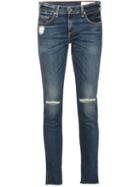 Rag & Bone /jean 'dre' Jeans, Women's, Size: 25, Blue, Cotton/polyurethane