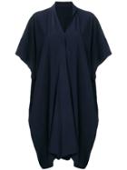 Y's Flared Short Dress - Blue