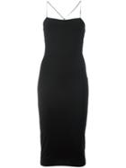 T By Alexander Wang - Cut Out Cami Dress - Women - Spandex/elastane/modal - M, Black, Spandex/elastane/modal