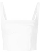 Dion Lee Bonded Bustier Top - White
