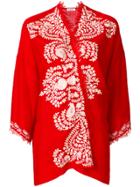 P.a.r.o.s.h. Coprispalle Kimono - Red