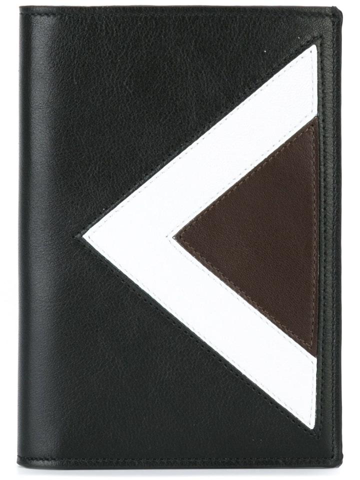 Neil Barrett 'modernist' Passport Holder - Black