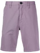 Ps Paul Smith Plain Chino Shorts - Purple