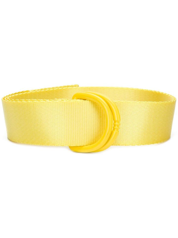 Y-3 Adjustable Buckle Belt - Yellow & Orange