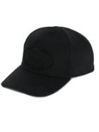 Prada Logo Design Cap - Black