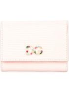 Dolce & Gabbana Logo Tri-fold Wallet - Pink