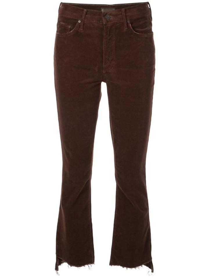 Mother Corduroy Jeans - Brown