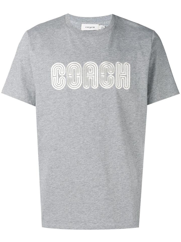 Coach Round Neck T-shirt - Grey