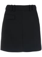 Egrey Panelled Mini Skirt - Blue