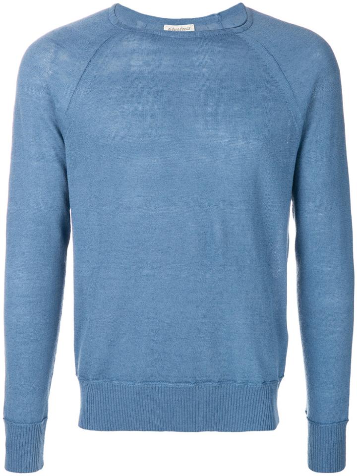 Al Duca D'aosta 1902 Round Neck Jumper - Blue