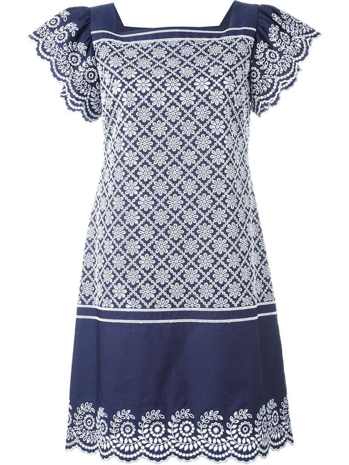 Philosophy Di Lorenzo Serafini Embroidered Lace Dress