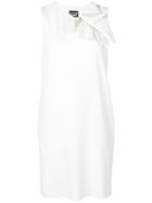 Boutique Moschino Contrast Zip Midi Dress - White