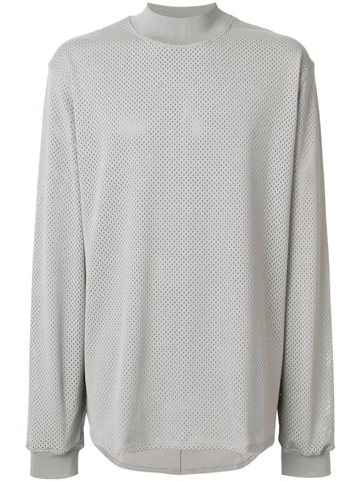 Fear Of God High Neck Sweatshirt - Grey