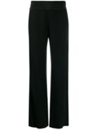 Karl Lagerfeld Tailored Wide Leg Trousers - Black
