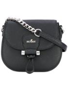 Hogan - Chain Detail Crossbody Bag - Women - Calf Leather - One Size, Black, Calf Leather
