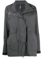 Adidas By Stella Mccartney Animal Print Lightweight Jacket - Grey