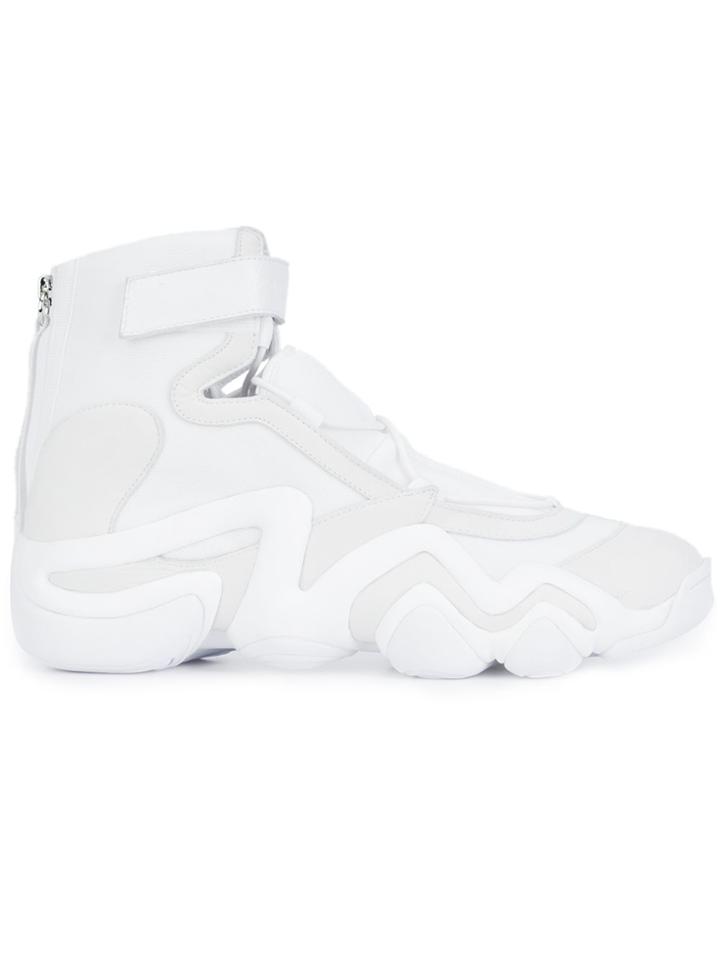 Yohji Yamamoto Boxing Hi-top Sneakers - White