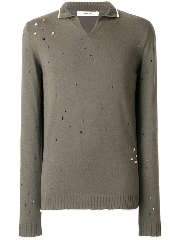 Damir Doma Korbe Jumper - Green