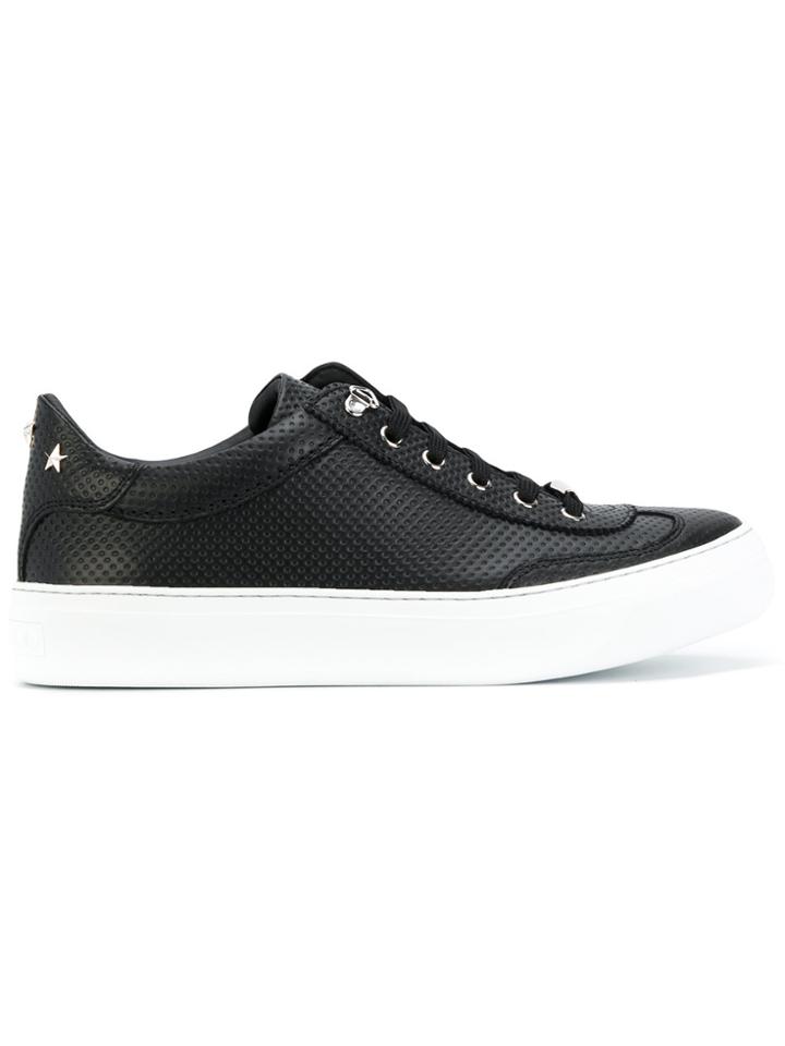 Jimmy Choo Wedge Sole Sneakers - Black