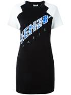 Kenzo Kenzo Flash Sweatshirt Dress, Women's, Size: M, Black, Cotton