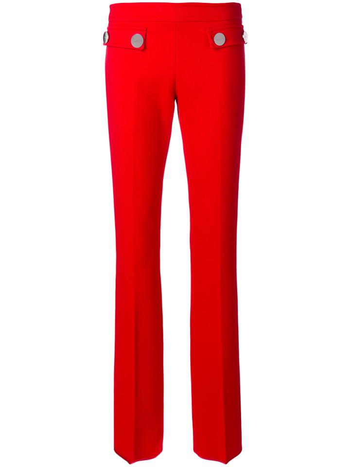Giambattista Valli Bootcut Trousers - Red