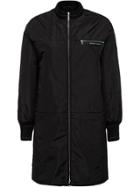 Prada Feather Nylon Caban Jacket - Black