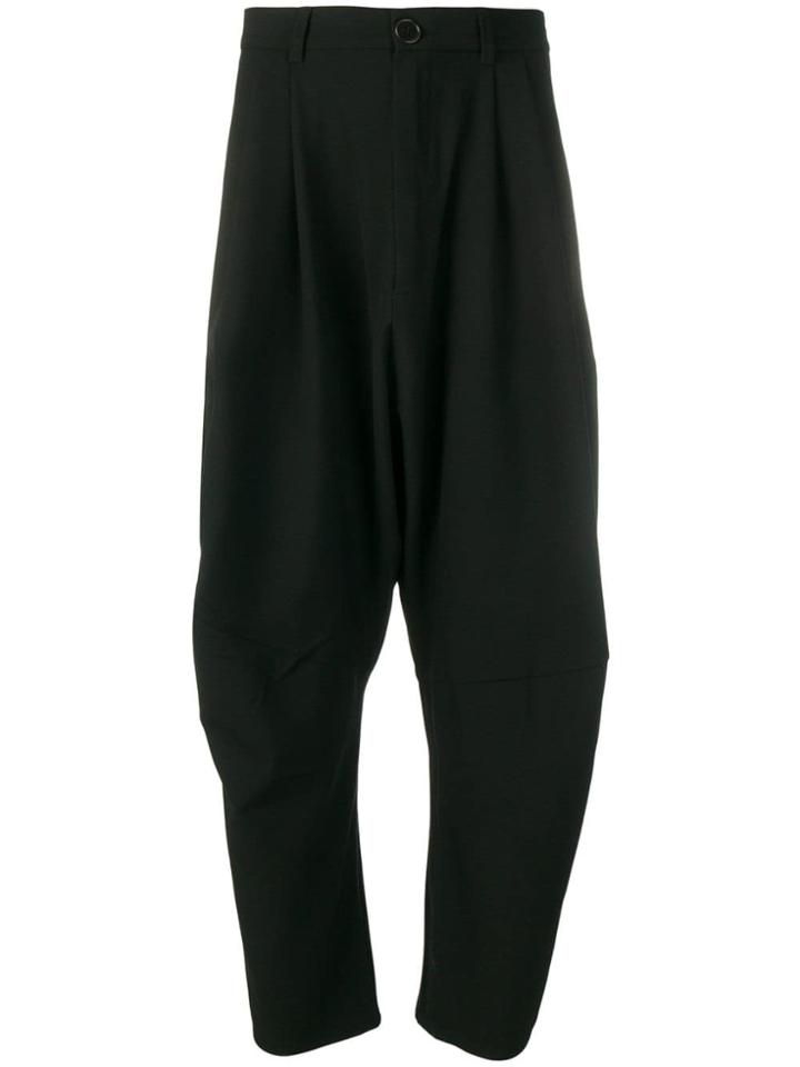 Henrik Vibskov Drop Crotch Trousers - Black