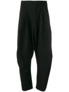 Henrik Vibskov Drop Crotch Trousers - Black