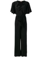 Michael Kors Wide-leg Jumpsuit, Women's, Size: 2, Black, Silk