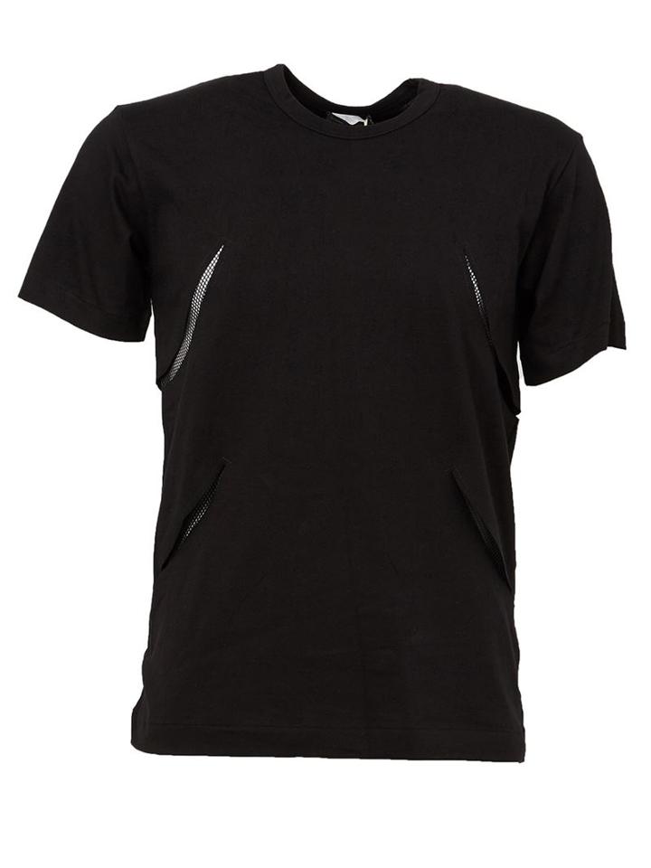 Comme Des Garçons Homme Plus Mesh Detail T-shirt