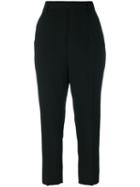 Rick Owens - Drop-crotch Tailored Trousers - Women - Cupro/viscose/wool - 40, Black, Cupro/viscose/wool